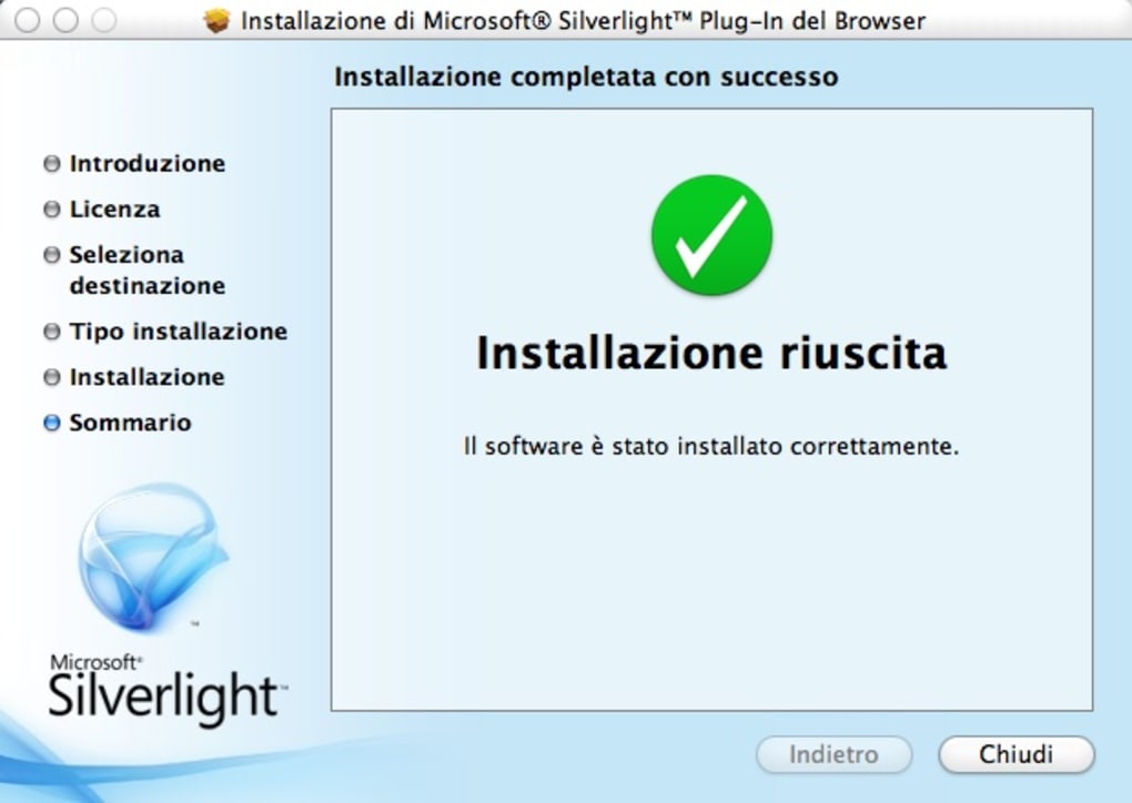 Microsoft Silverlight Crome Mac